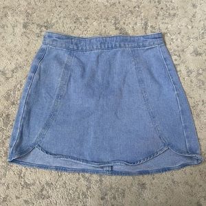Denim skirt
